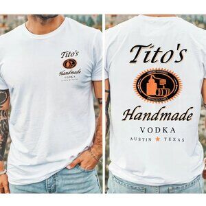 Tito’s Handmade Vodka Shirt | Vintage Liquor Graphic Tee